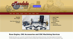 Desktop Screenshot of mandalaroseworks.com